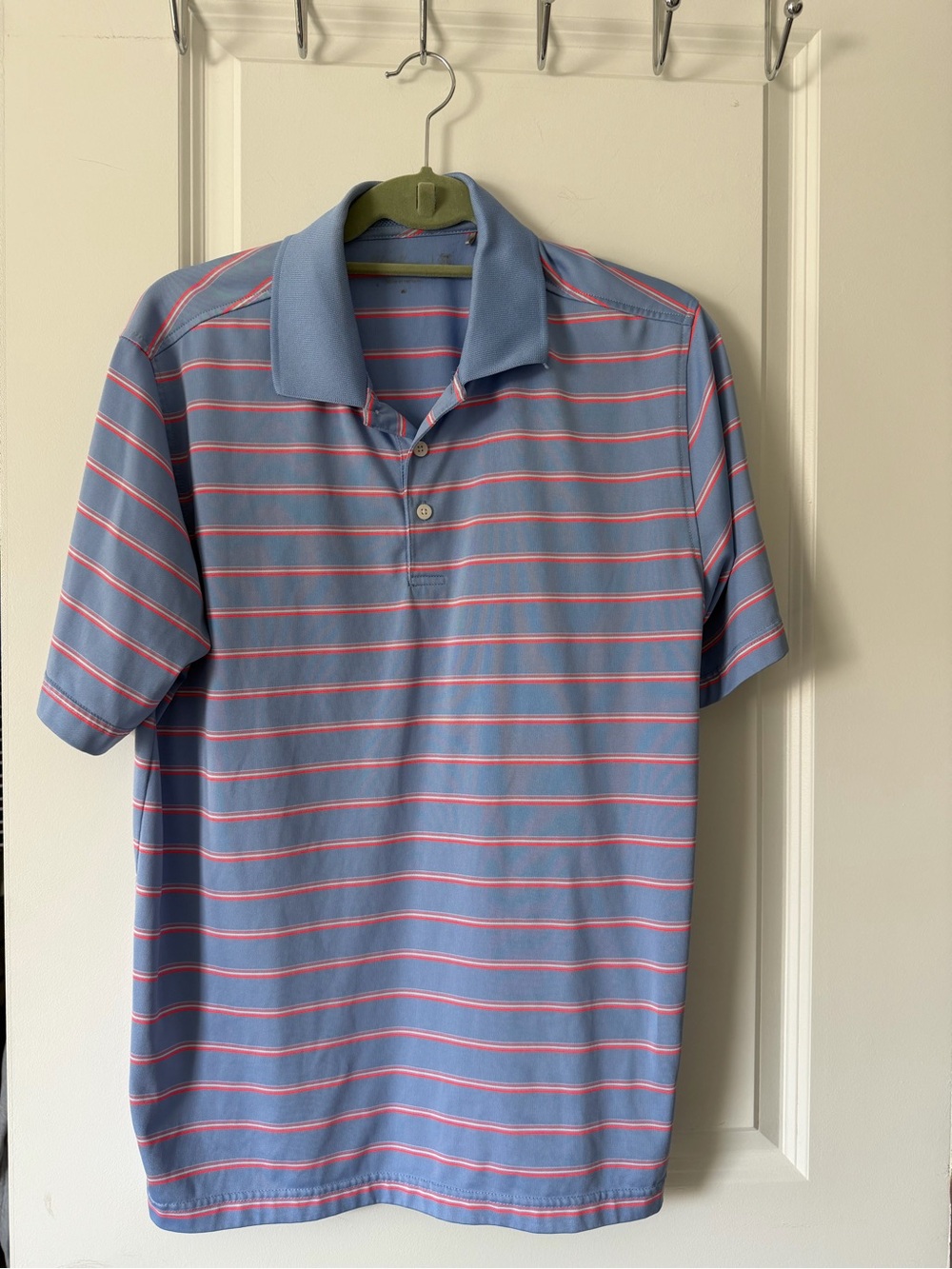 Men's Striped Polo